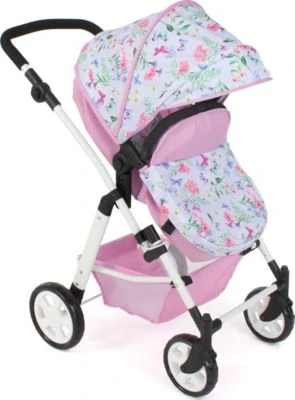 CHIC 2000 Kombi-Puppenwagen NELE, Flowers – Bild 6