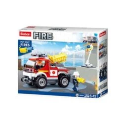 Sluban Klemmbausteine Gelände-Löschfahrzeug (192 Teile)