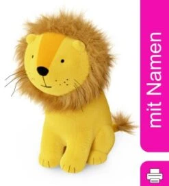 CreaDesign Kuscheltier Stofftier Löwe Mit Name Personalisiert