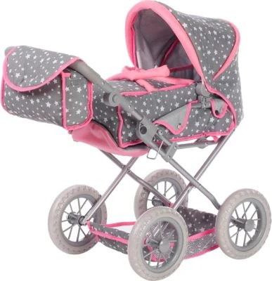KNORRTOYS.COM Puppenwagen Ruby - Star Grey – Bild 2