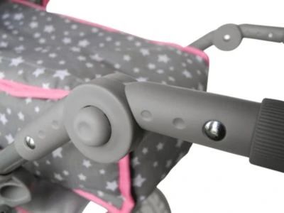 KNORRTOYS.COM Puppenwagen Ruby - Star Grey – Bild 3