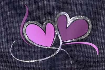 KNORR Toys Puppenbuggy Sim - Flying Hearts Blue Pink – Bild 4