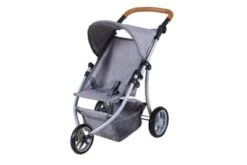 KNORR Toys Puppenbuggy Jogger Lio - "stone Brown"