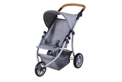 KNORR Toys Puppenbuggy Jogger Lio - "stone Brown"
