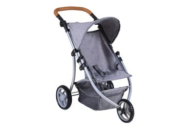 KNORR Toys Puppenbuggy Jogger Lio - "stone Brown" – Bild 2