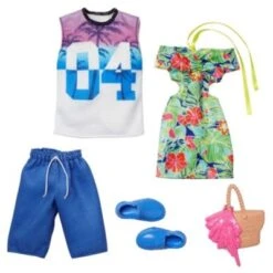 Sommer Style | Garderoben Set | & Ken Puppen-Kleidung | Mattel