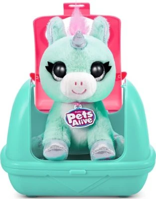 ZURU Pets Alive - Pet Shop Surprise Spielset Tierhandlung Serie 2 Einhorn Pyjamaparty – Bild 2