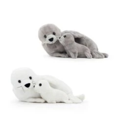 Promotion Pets® Robbe Mit Baby 33 Cm, 2er-Set