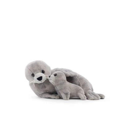 Promotion Pets® Robbe Mit Baby 33 Cm, 2er-Set – Bild 3