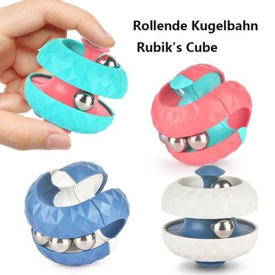 Epik Spielzeug Finger Gyro Intelligenz Kinder Spielzeug Gyro Ball Dekomprimieren Antiestresss Spielzeug Spur Cube – Bild 4