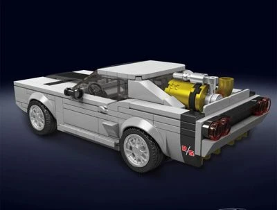 MOULD KING Klemmbausteinset Modelauto Charger 27035 – Bild 2