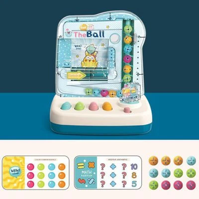 Enbaoxin Tischspielzeug Zum Ballfangen FĂĽr Kinder Puzzle Rolling Ball Toy Track Elektrisches