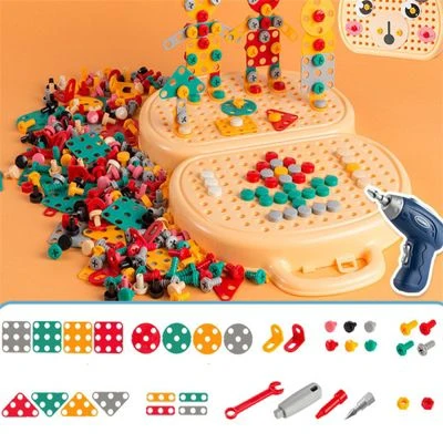 Debuy Baby-Puzzle-Montage-Toolbox-Spielzeug-Set Kinderreparaturset Spielzeugset – Bild 2