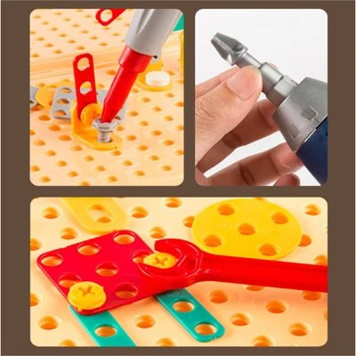 Debuy Baby-Puzzle-Montage-Toolbox-Spielzeug-Set Kinderreparaturset Spielzeugset – Bild 3