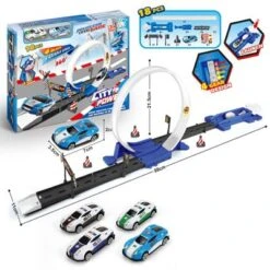 Debuy Spielzeugauto-Set Für Kinder / Zufällige Farben Kinder Metall Katapult Rennspielzeug Set / Zufällige Farben