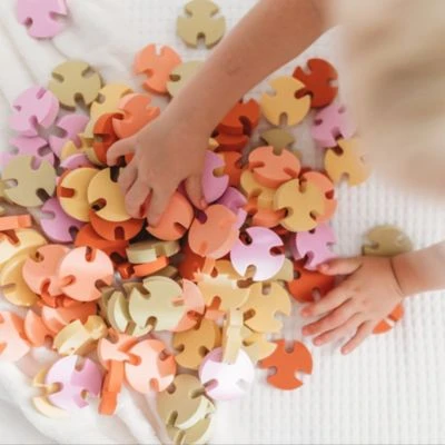 MOES Soft Bausteine – Circle Connect (50er-Pack) – Bild 2