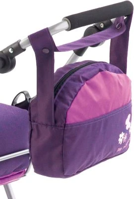 CHIC 2000 Puppenzubehör Wickeltasche, Pflaume