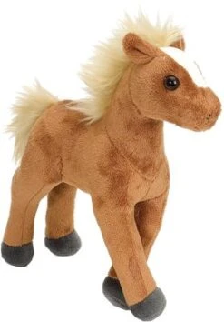 Wild Republic Cuddlekins Mini Stehendes Braunes Pferd 20cm