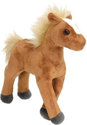 Wild Republic Cuddlekins Mini Stehendes Braunes Pferd 20cm