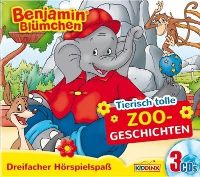CD Benjamin Blümchen - Tierisch Tolle Zoogeschichten (3 CDs)